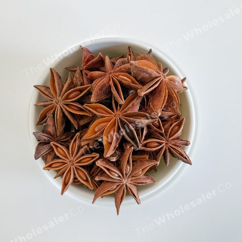 Illicium Verum - Star Anise-TheWholesalerCo-Indian-spice-herb-powder-whole-Leaves-root-flower-seeds-essential-oil-extracts