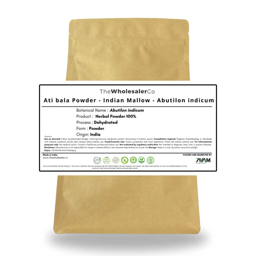 Ati bala Powder - Indian Mallow - Abutilon indicum Bulk Supplier@TheWholesaleCo Prices