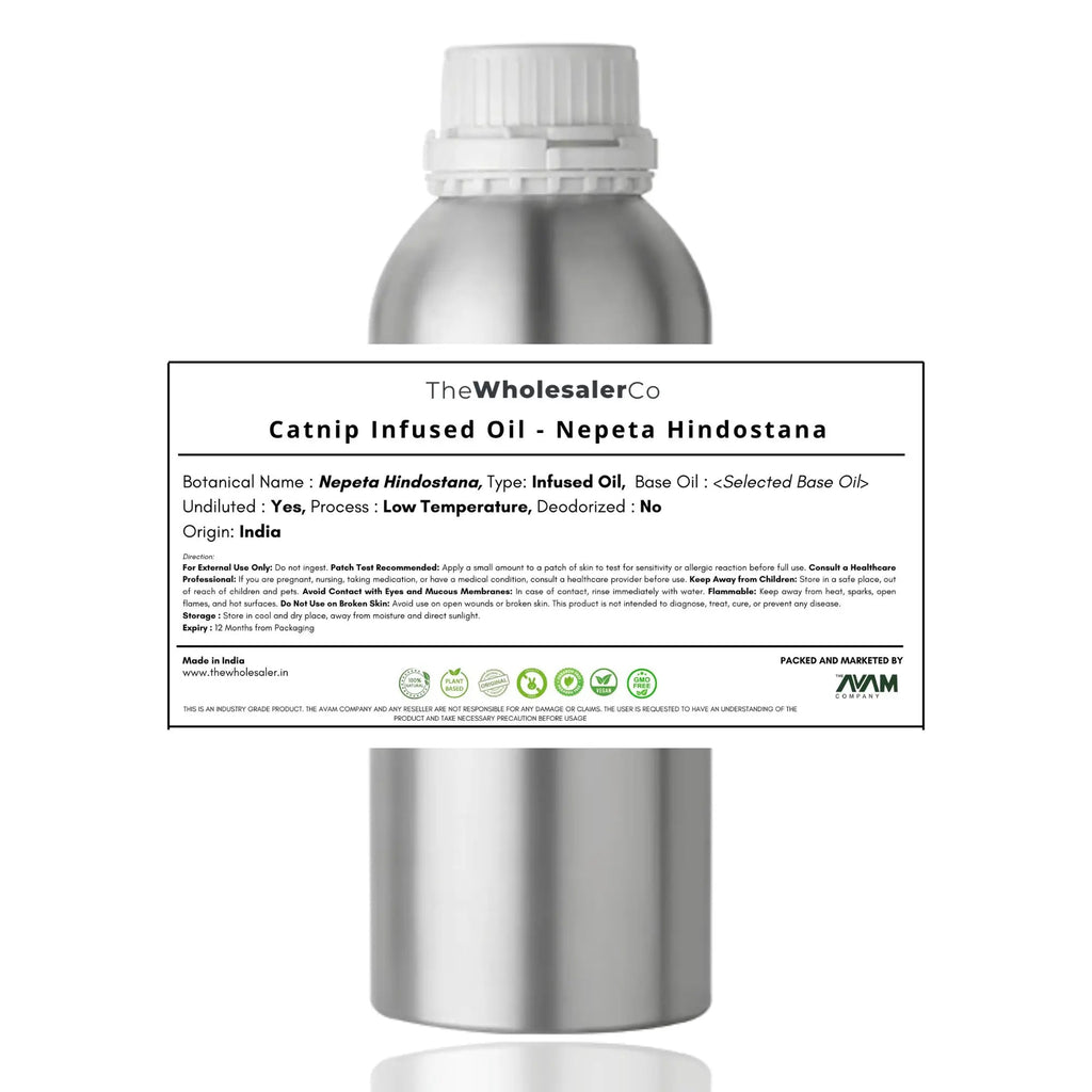 Badranj Boya Infused Oil - Catnip - Nepeta Hindostana Bulk Supplier@TheWholesaleCo Prices