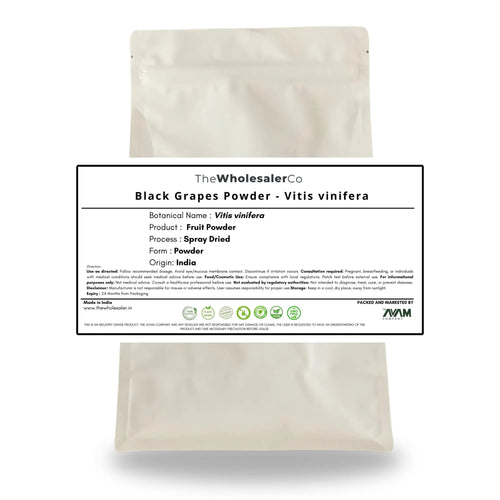 Black Grapes Powder - Vitis vinifera Bulk Supplier@TheWholesaleCo Prices