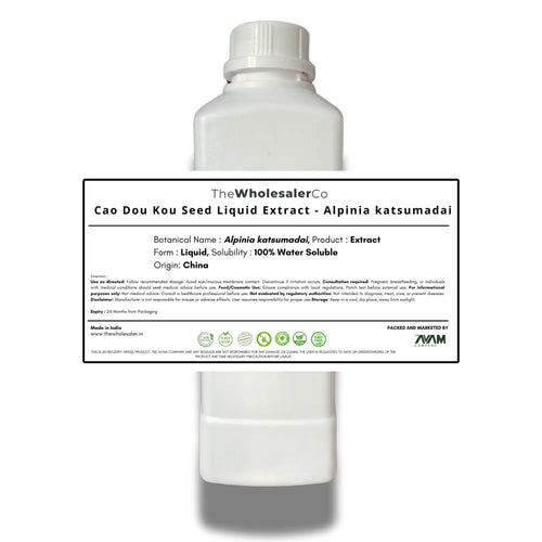 Cao Dou Kou Seed Liquid Extract - Alpinia katsumadai Bulk Supplier@TheWholesaleCo Prices