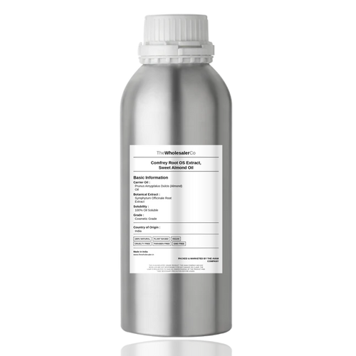 Extracto OS de raíz de consuelda, aceite de almendras dulces