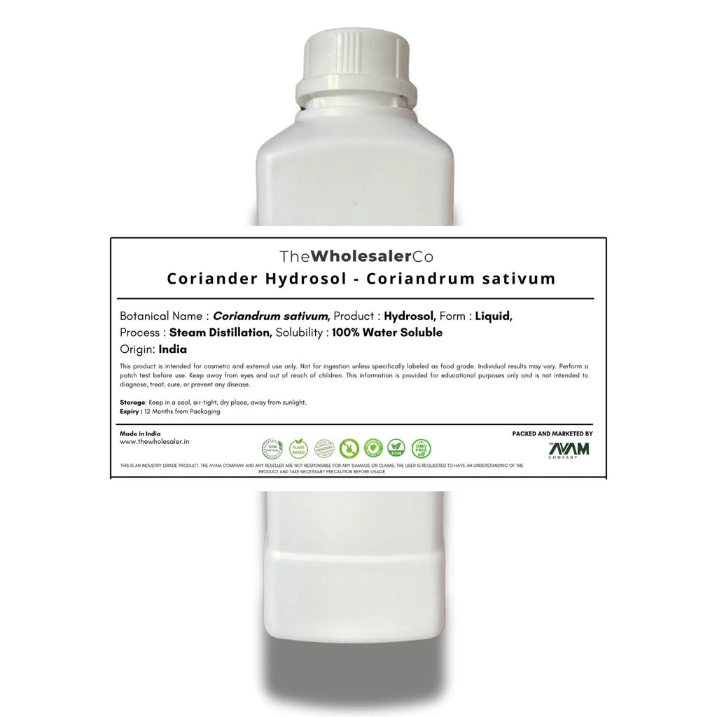 Coriander Hydrosol - Coriandrum sativum Bulk Supplier@TheWholesaleCo Prices