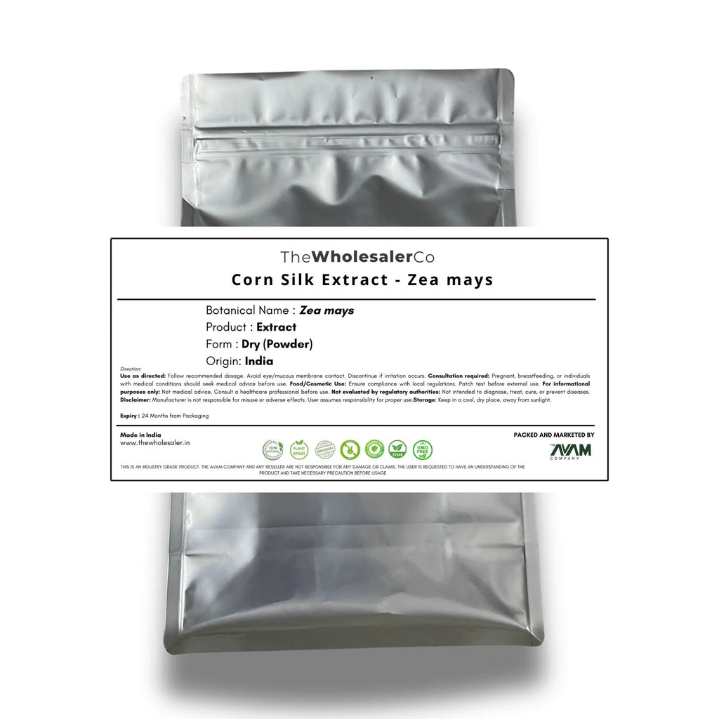 Corn Silk Extract - Zea mays Bulk Supplier@TheWholesaleCo Prices