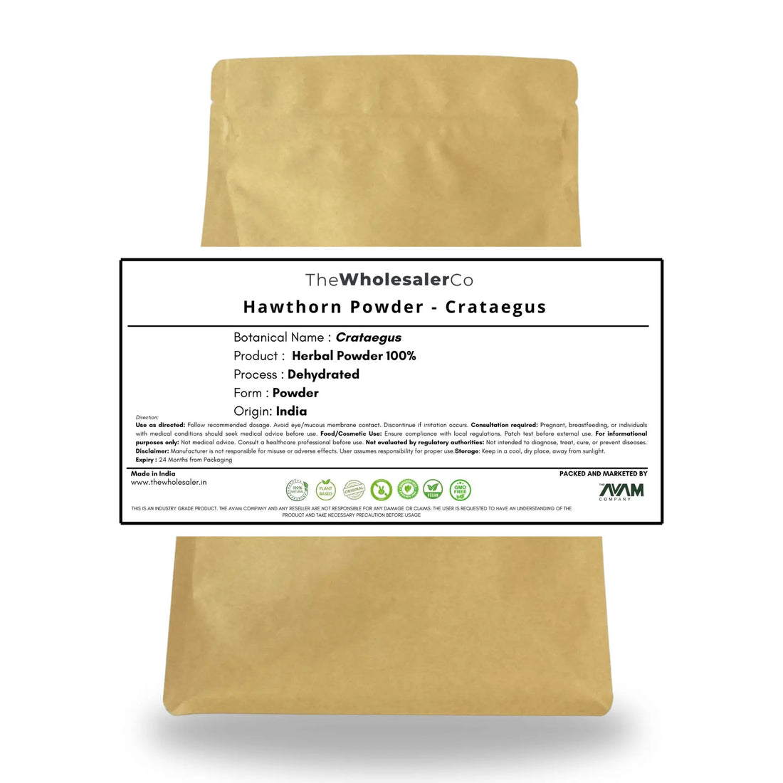Hawthorn Powder - Crataegus Product vendor