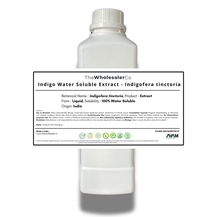 Indigo Water Soluble Extract - Indigofera tinctoria