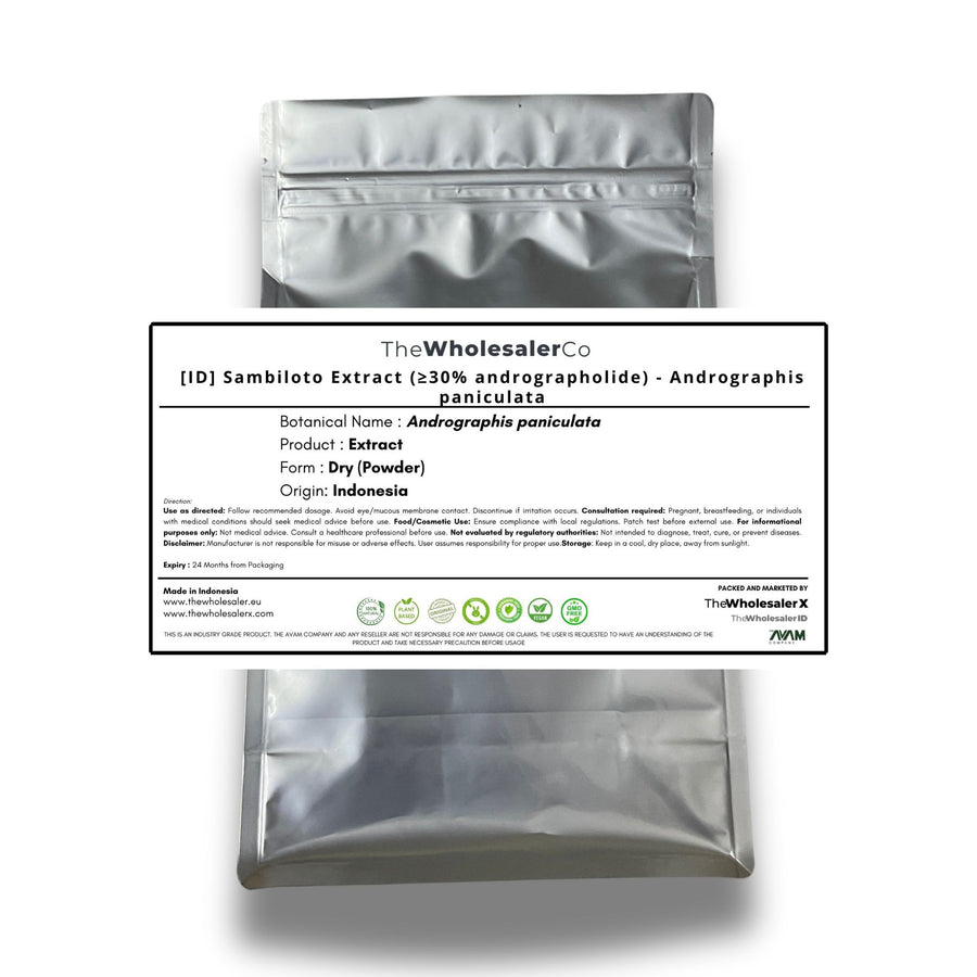 [ID] Sambiloto-Extrakt (≥30 % Andrographolid) - Andrographis paniculata