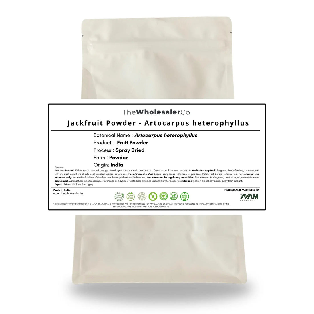 Jackfruit Powder - Artocarpus heterophyllus Bulk Supplier@TheWholesaleCo Prices