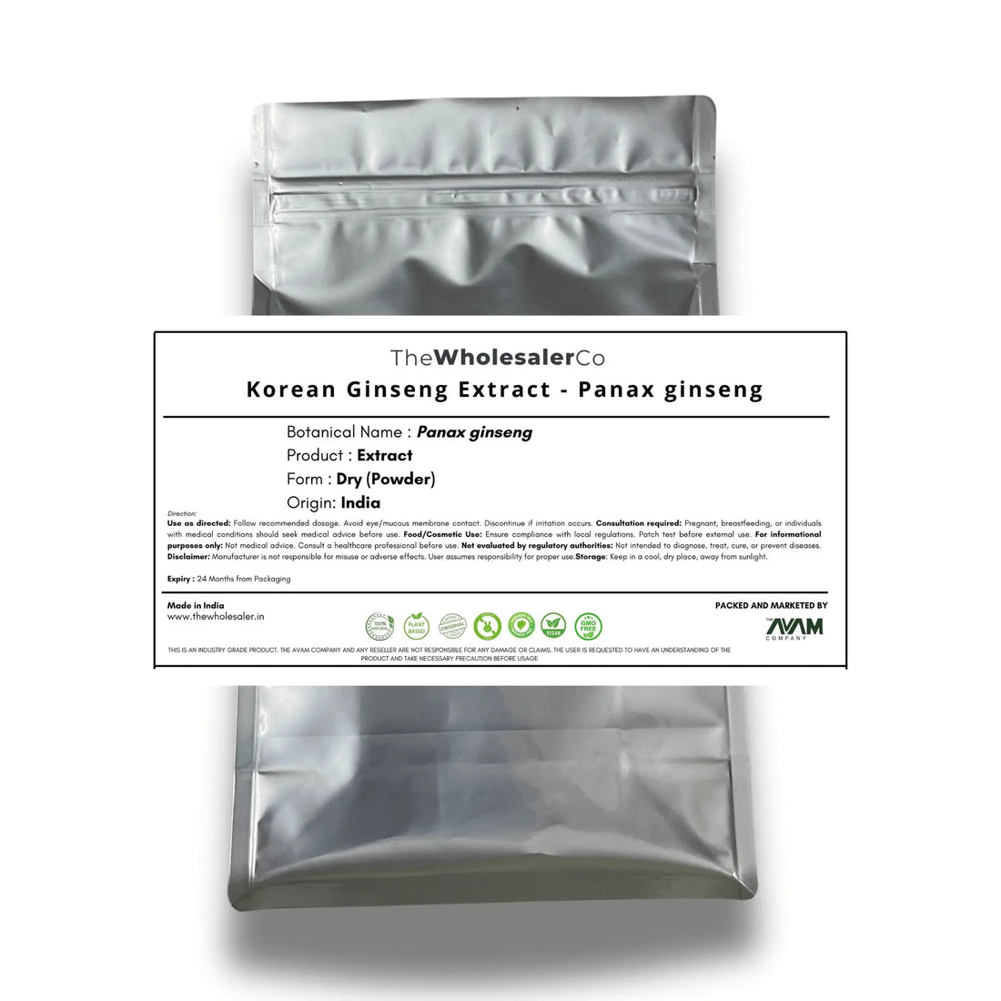 Korean Ginseng Extract - Panax ginseng Product vendor