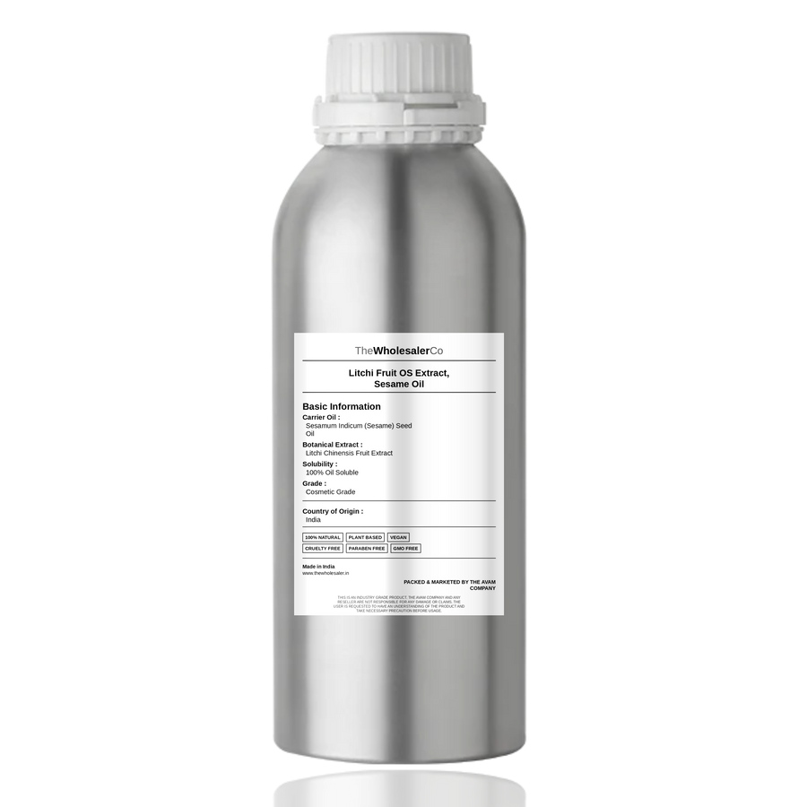 Estratto OS di litchi, olio di sesamo