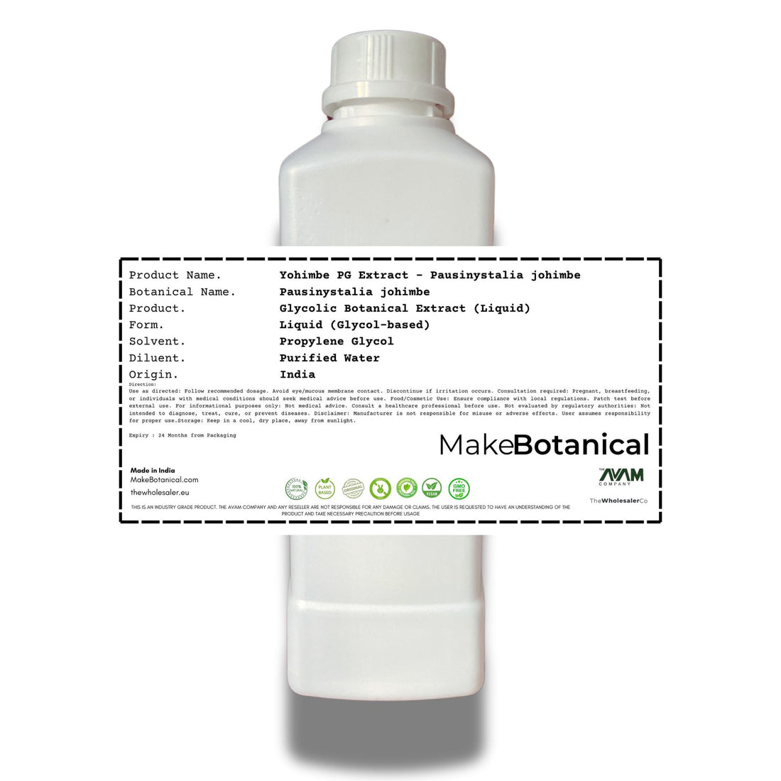Yohimbe PG-Extrakt (2 % Yohimbin) - Pausinystalia johimbe