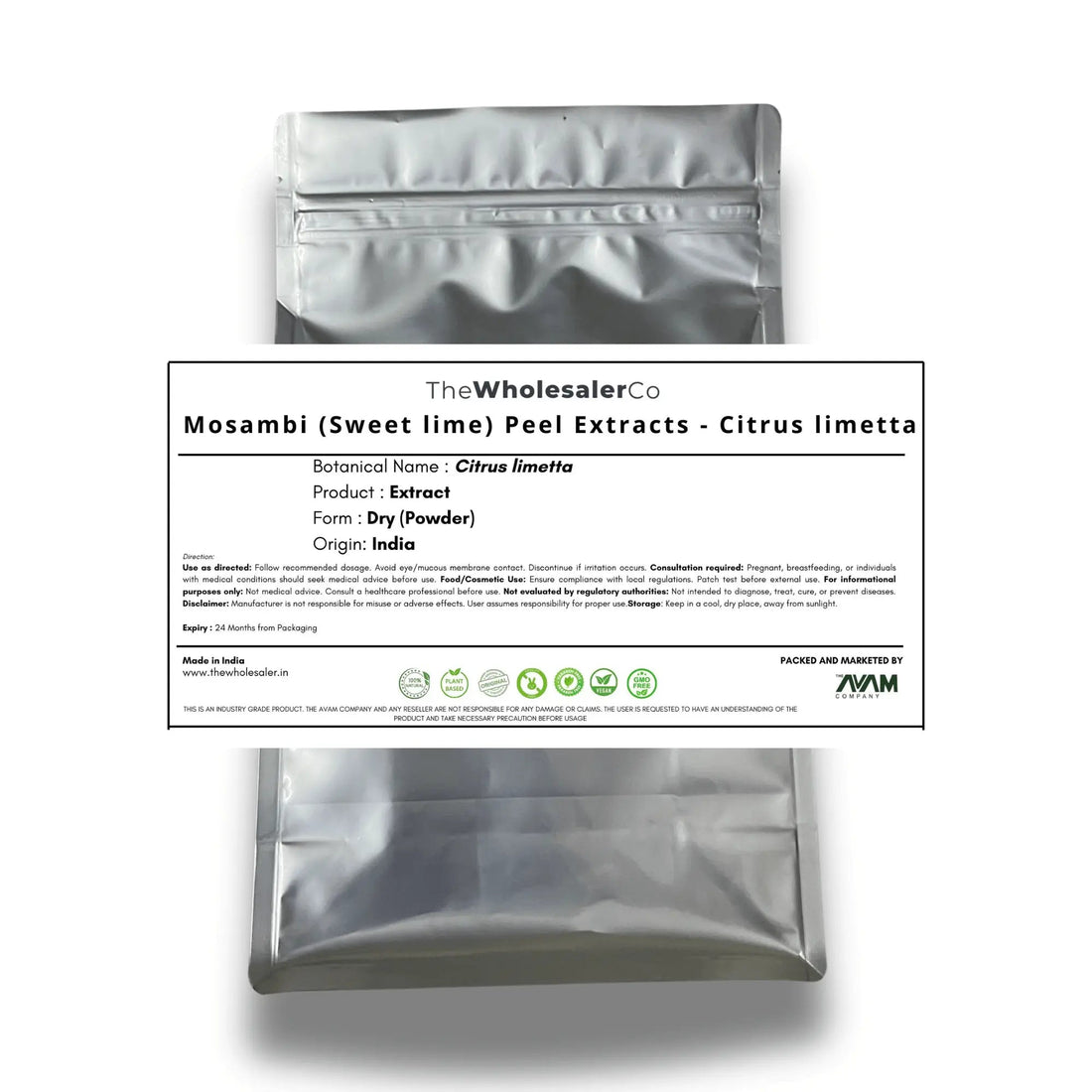 Mosambi (Sweet lime) Peel Extracts - Citrus limetta Product vendor