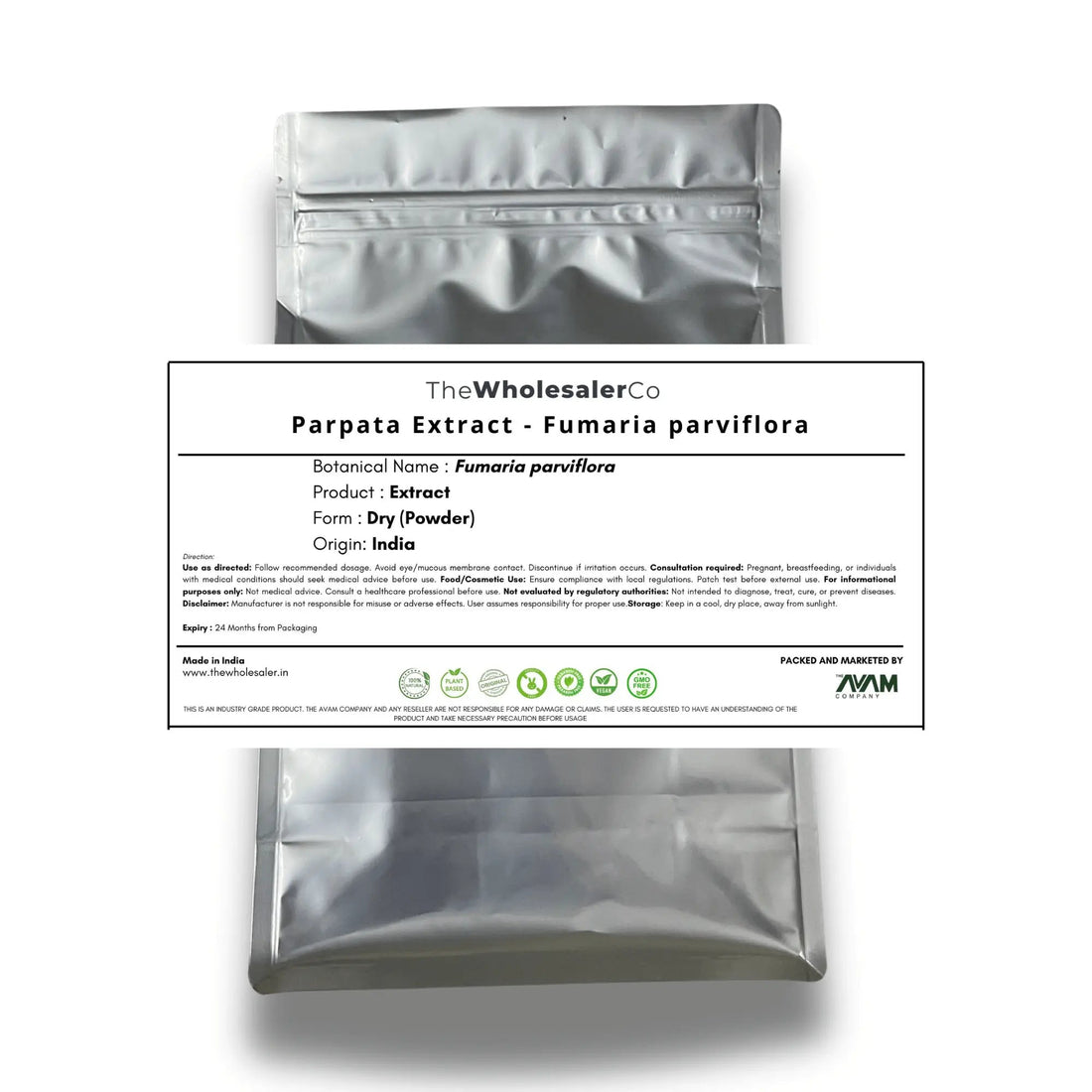 Parpata Extract - Fumaria parviflora Product vendor