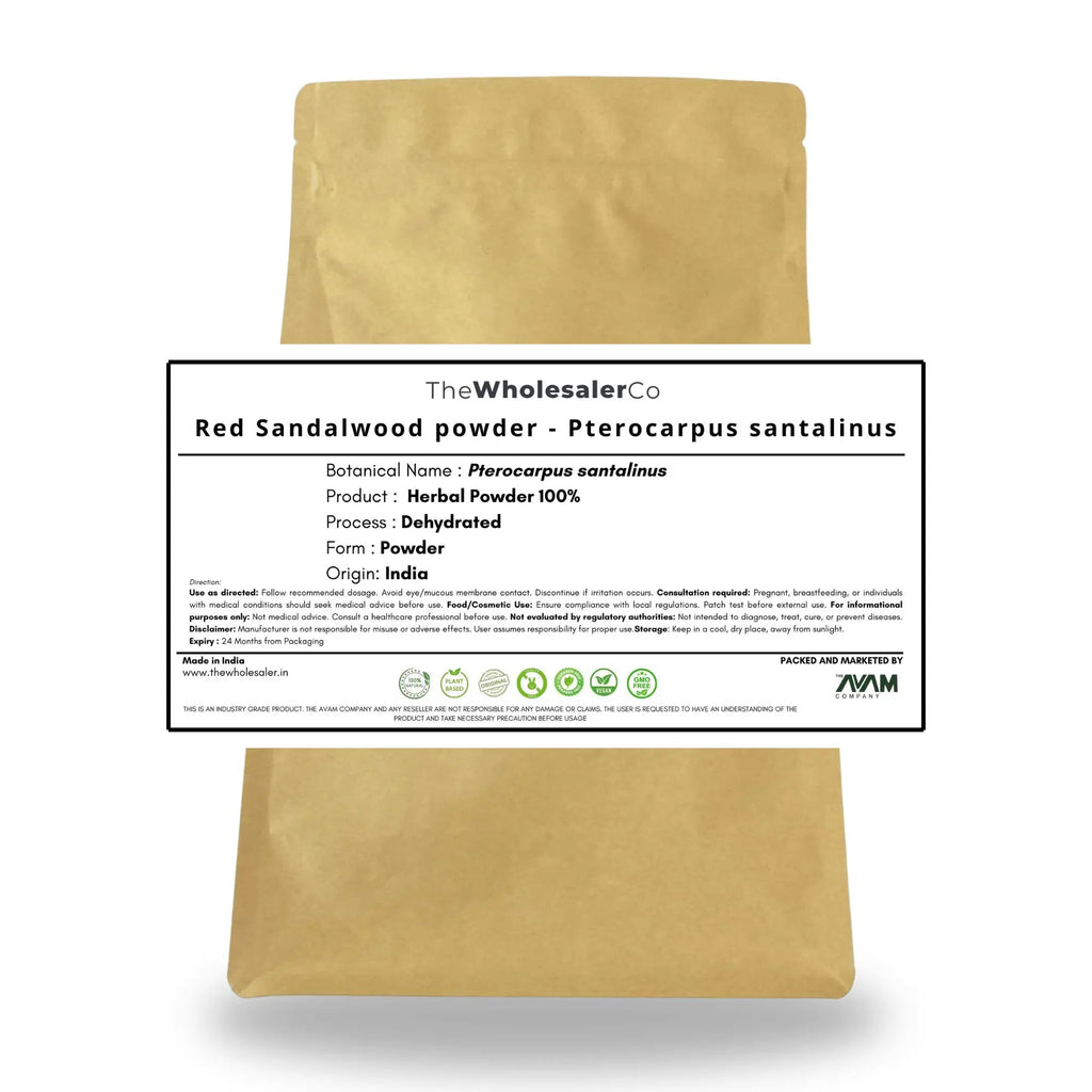 Red Chandan powder - Sandalwood powder - Pterocarpus santalinus - Lal chandan Product vendor