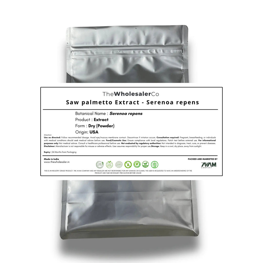 Saw palmetto Extract - Serenoa repens Bulk Supplier@TheWholesaleCo Prices