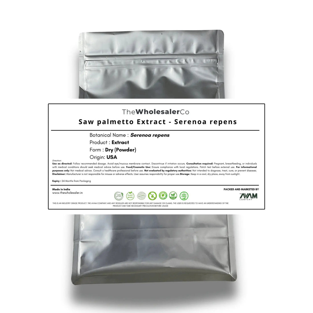 Saw palmetto Extract - Serenoa repens Bulk Supplier@TheWholesaleCo Prices