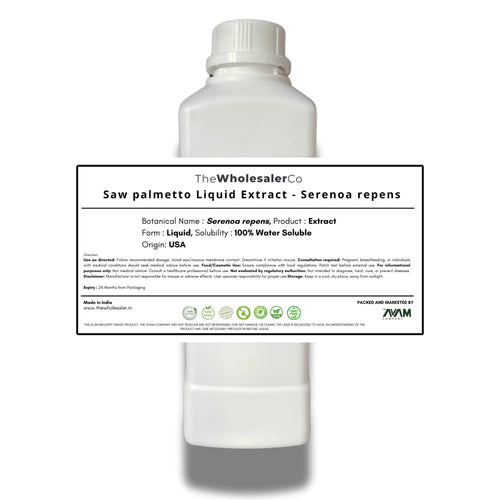 Saw palmetto Liquid Extract - Serenoa repens Bulk Supplier@TheWholesaleCo Prices