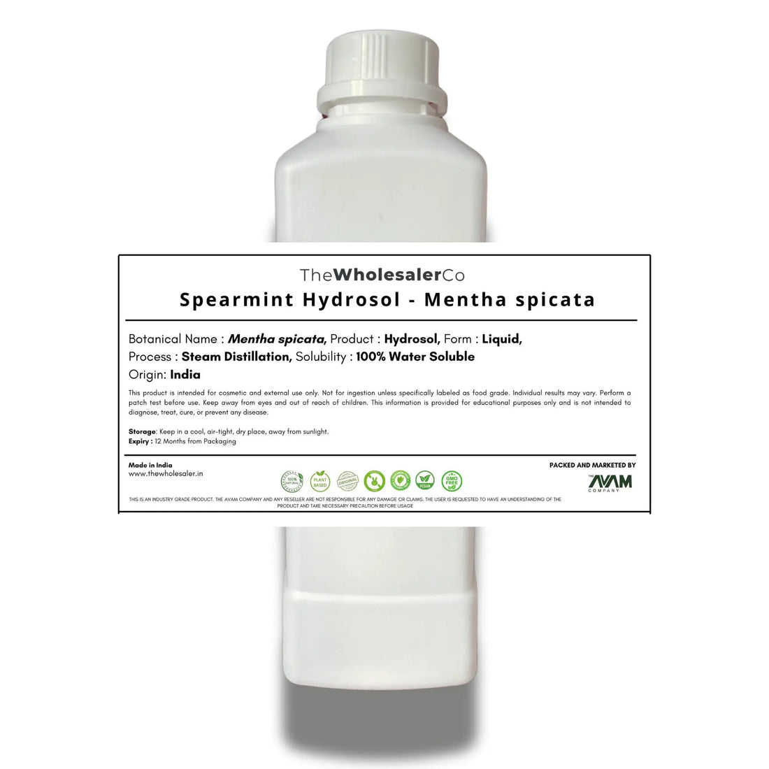 Spearmint Hydrosol - Mentha spicata Bulk Supplier@TheWholesaleCo Prices