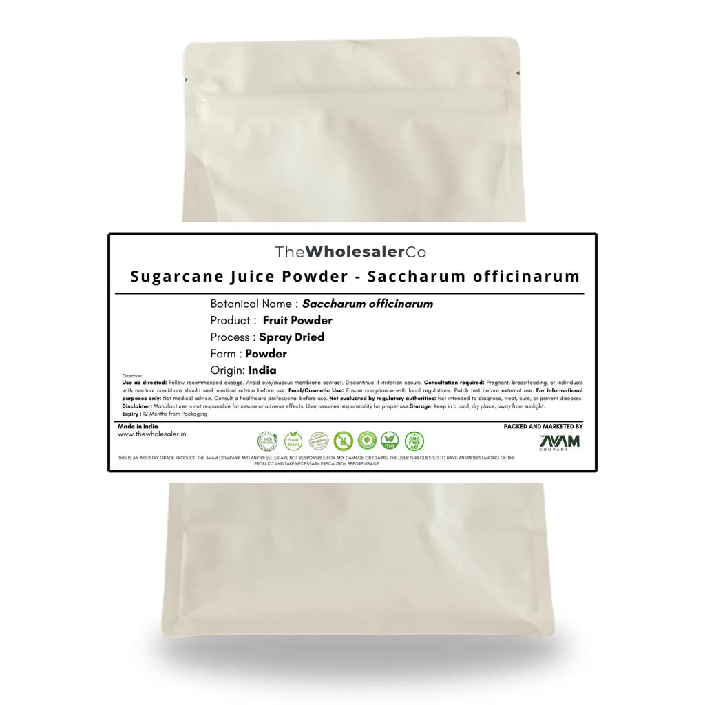 Sugarcane Juice Powder - Fruit Powder - Ganna - Ganne - Saccharum officinarum Bulk Supplier@TheWholesaleCo Prices