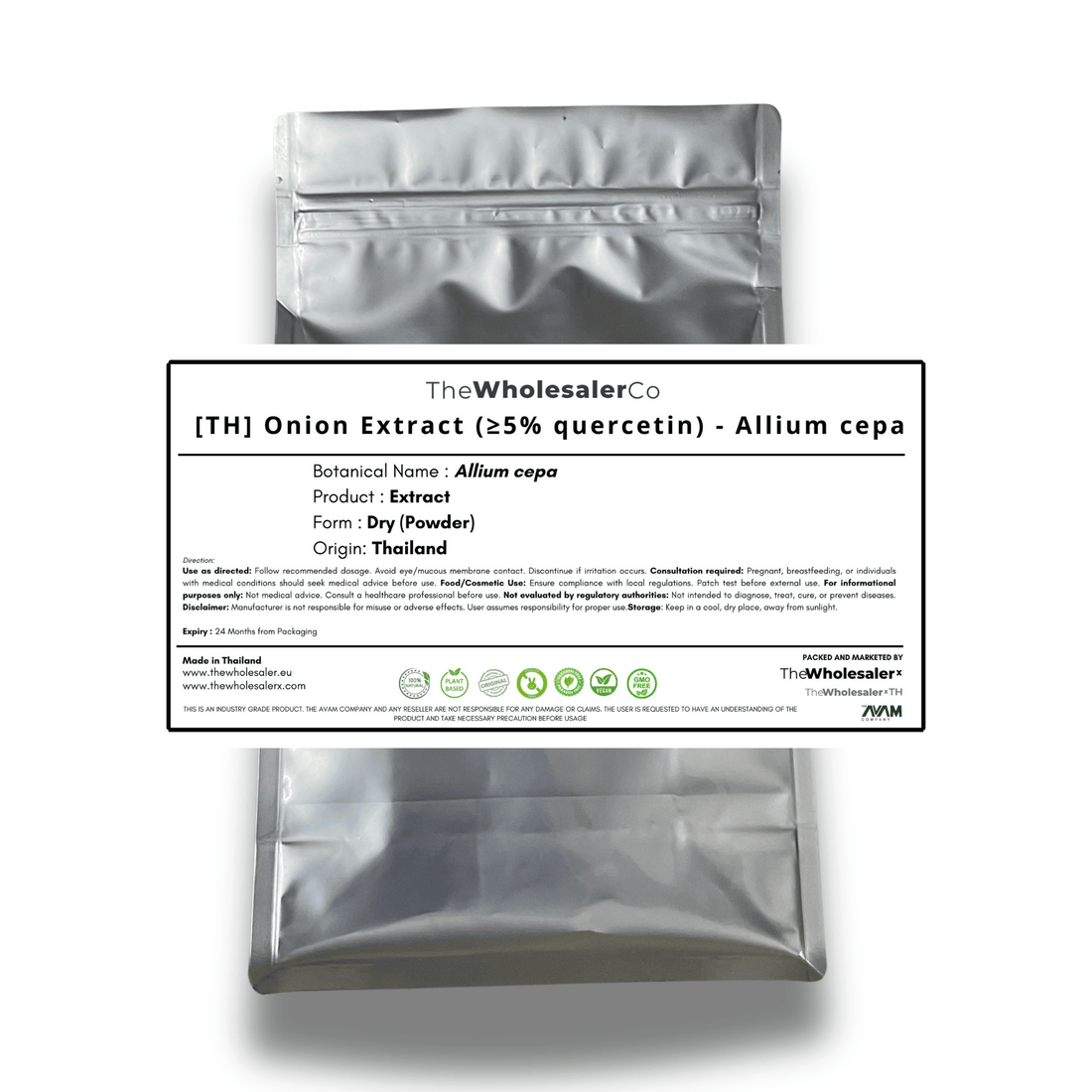 [TH] Uientrek (≥5% quercetine) - Allium cepa