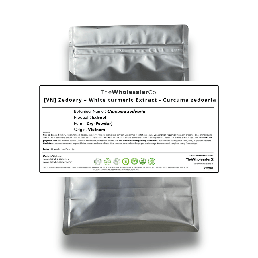[VN] Extracto de Zedoaria – Cúrcuma Blanca - Curcuma zedoaria