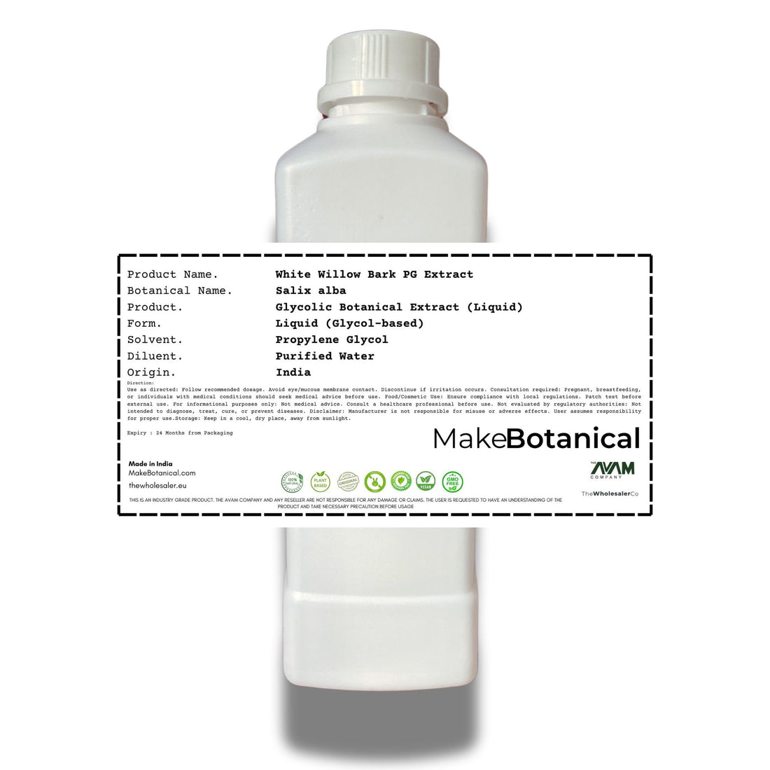 Extracto PG de Corteza de Sauce Blanco - Salix alba