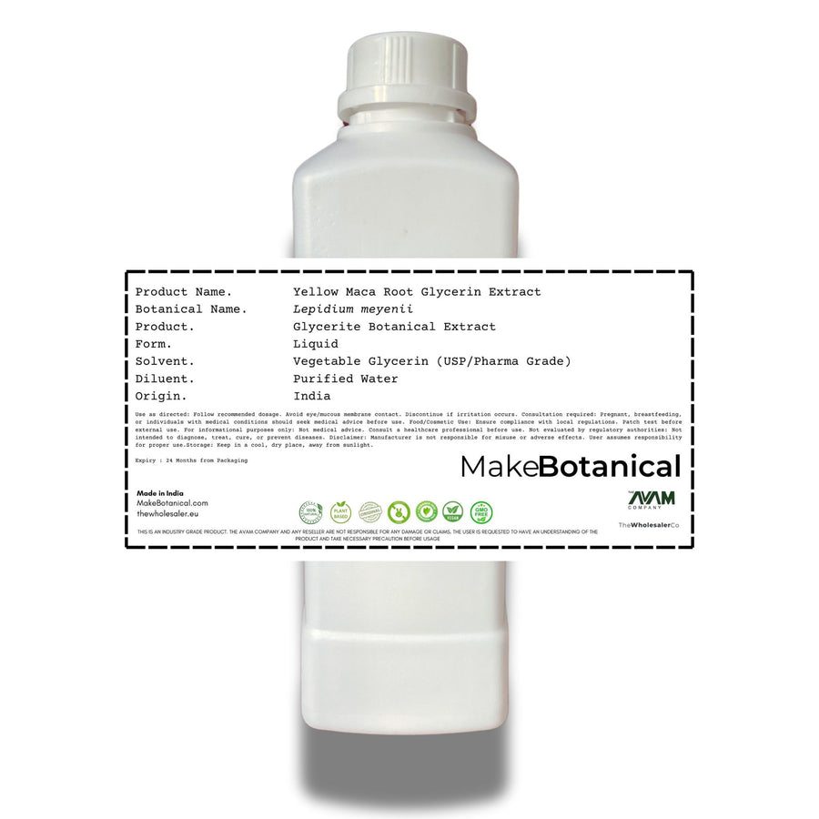 Gelber Maca-Wurzel-Glycerinextrakt - Lepidium meyenii