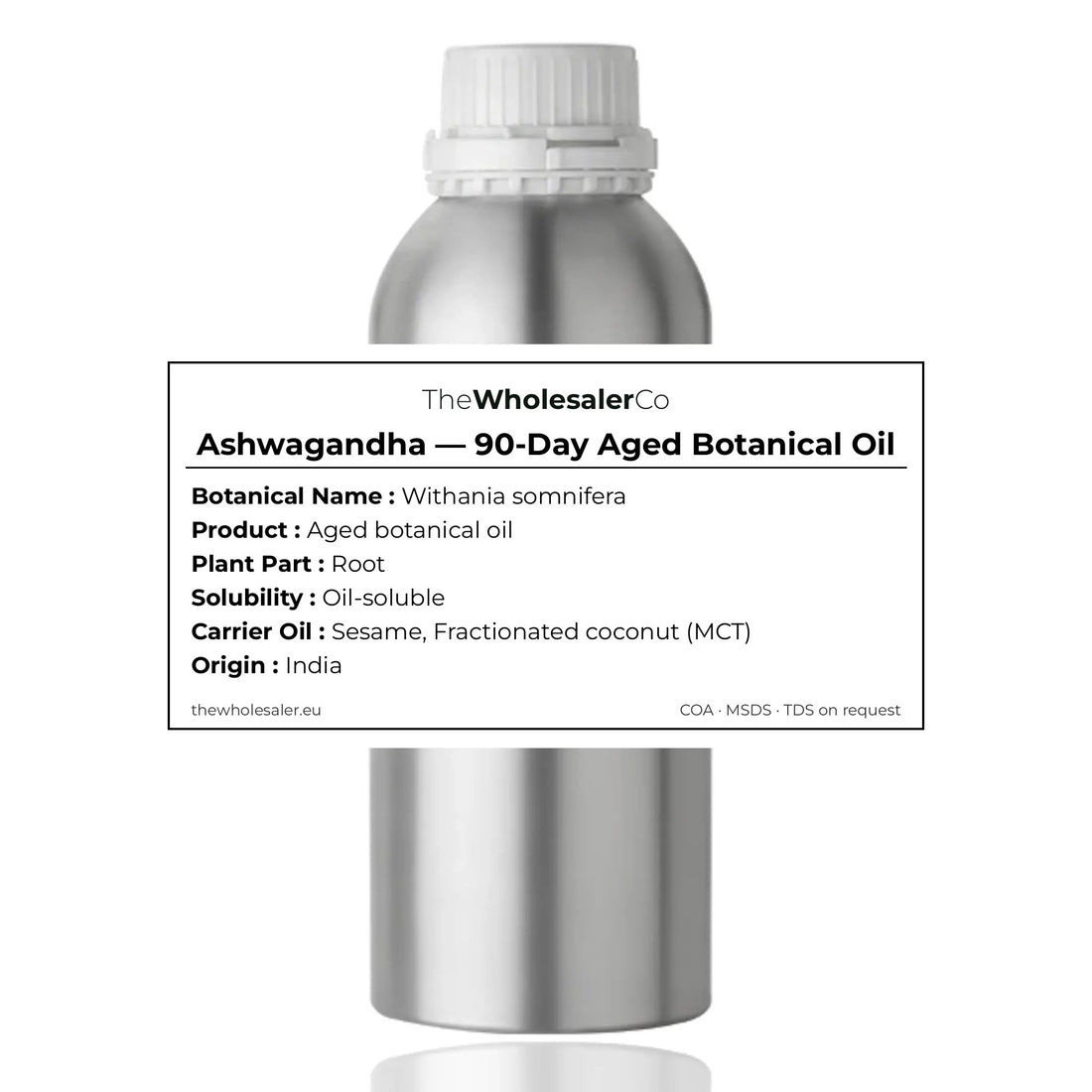 Ashwagandha — 90-Day Aged Botanical Oil