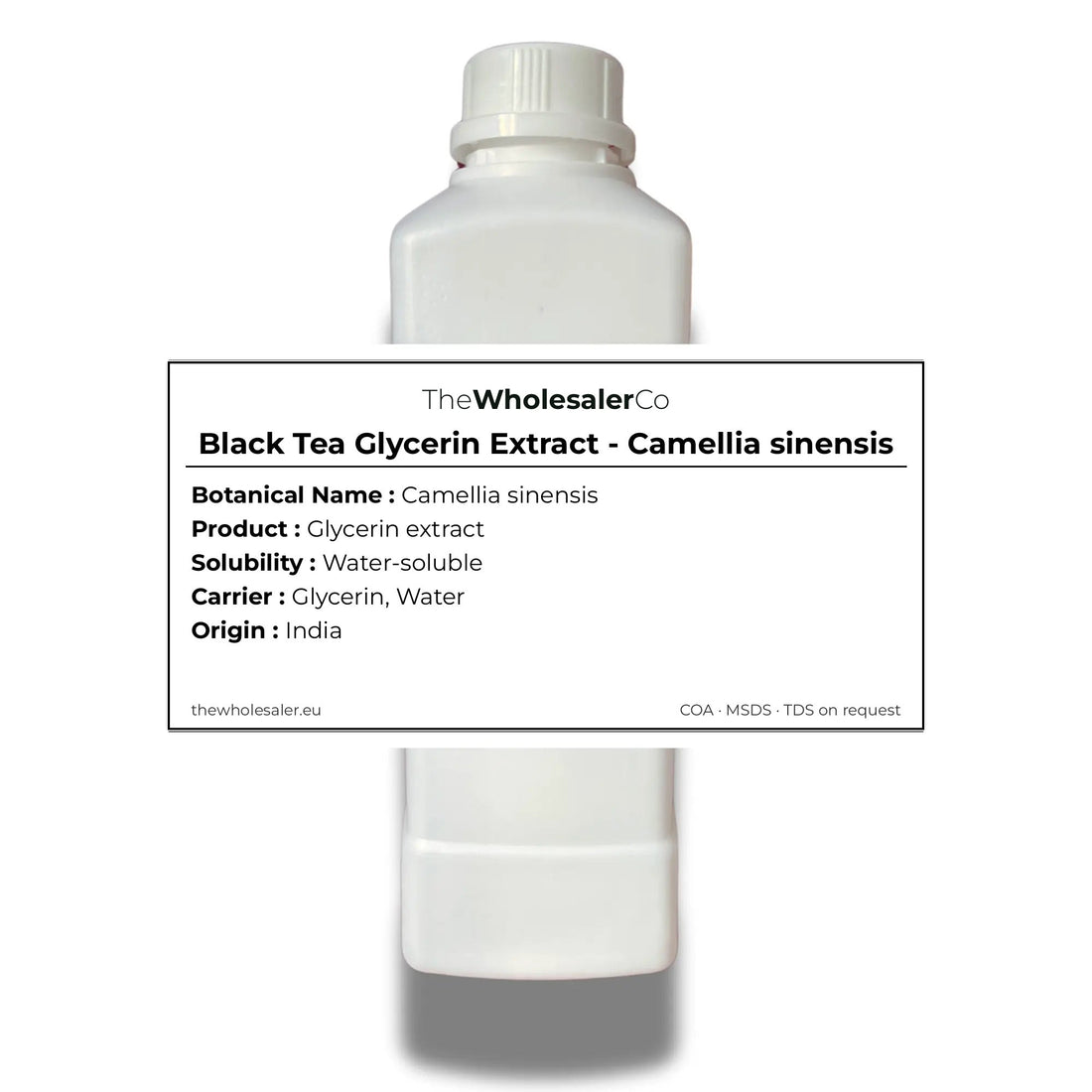 Black Tea Glycerin Extract - Camellia sinensis