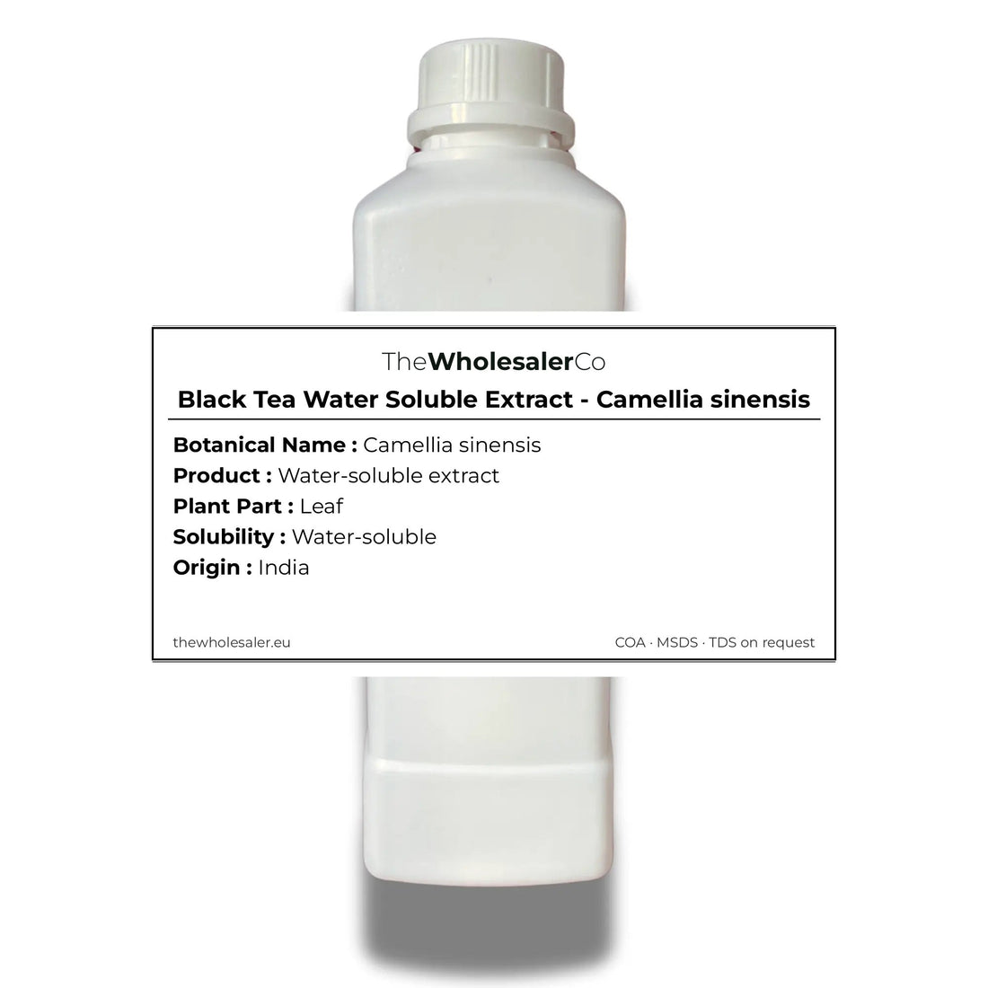 Black Tea Water Soluble Extract - Camellia sinensis