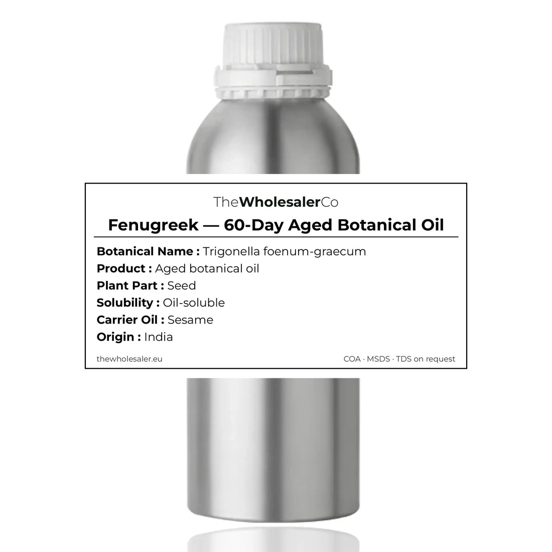 Fenugreek — 60-Day Aged Botanical Oil