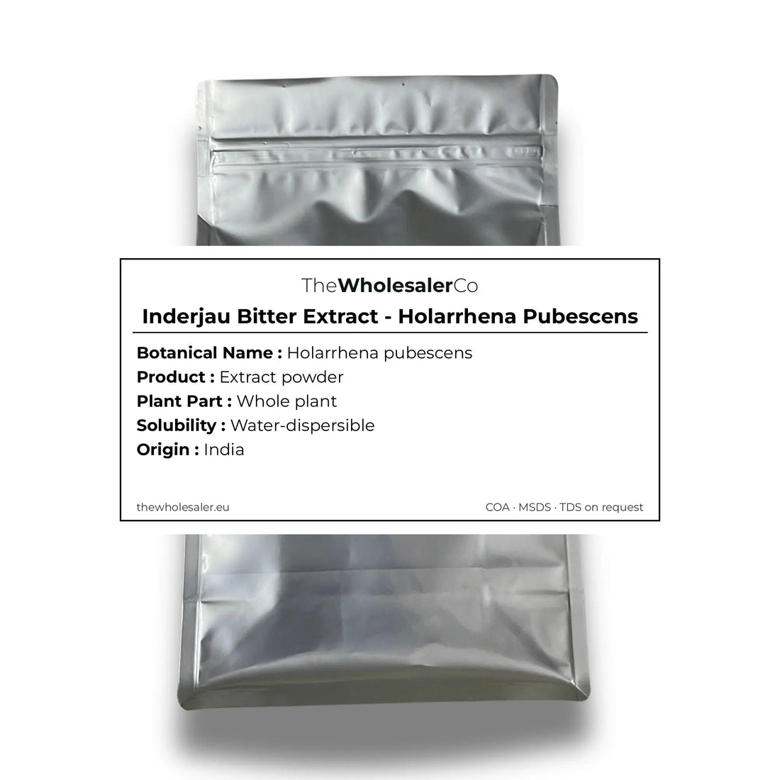 Inderjau Bitter Extract - Holarrhena Pubescens