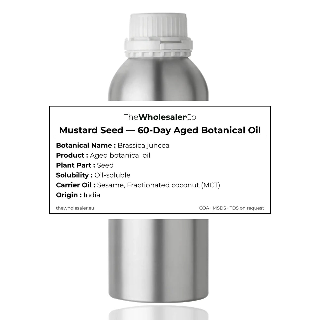 Mustard Seed — 60-Day Aged Botanical Oil